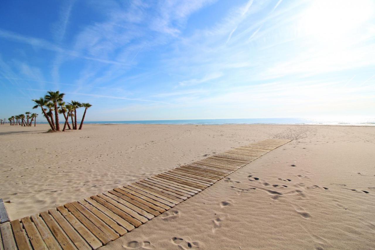 Global Properties, Apartamento Con Terraza Y Piscina A Un Paso De La Playa Canet d'En Berenguer Exteriör bild