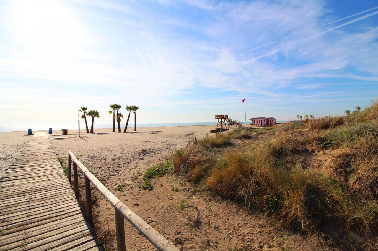 Global Properties, Apartamento Con Terraza Y Piscina A Un Paso De La Playa Canet d'En Berenguer Exteriör bild
