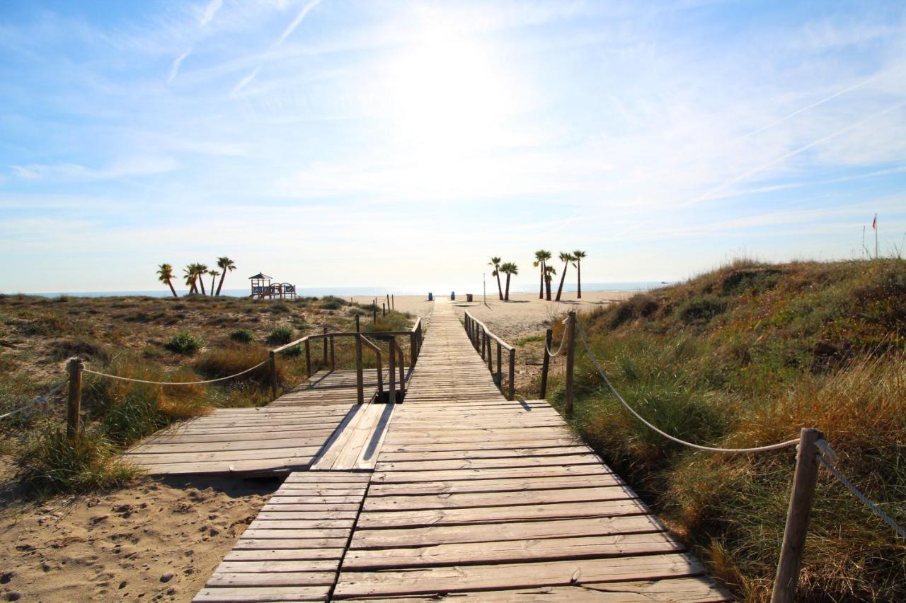 Global Properties, Apartamento Con Terraza Y Piscina A Un Paso De La Playa Canet d'En Berenguer Exteriör bild
