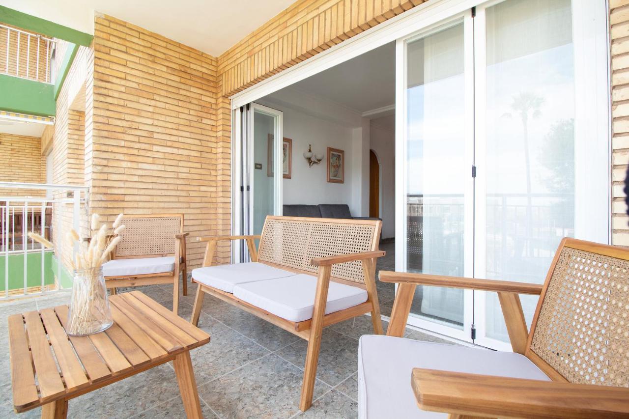 Global Properties, Apartamento Con Terraza Y Piscina A Un Paso De La Playa Canet d'En Berenguer Exteriör bild