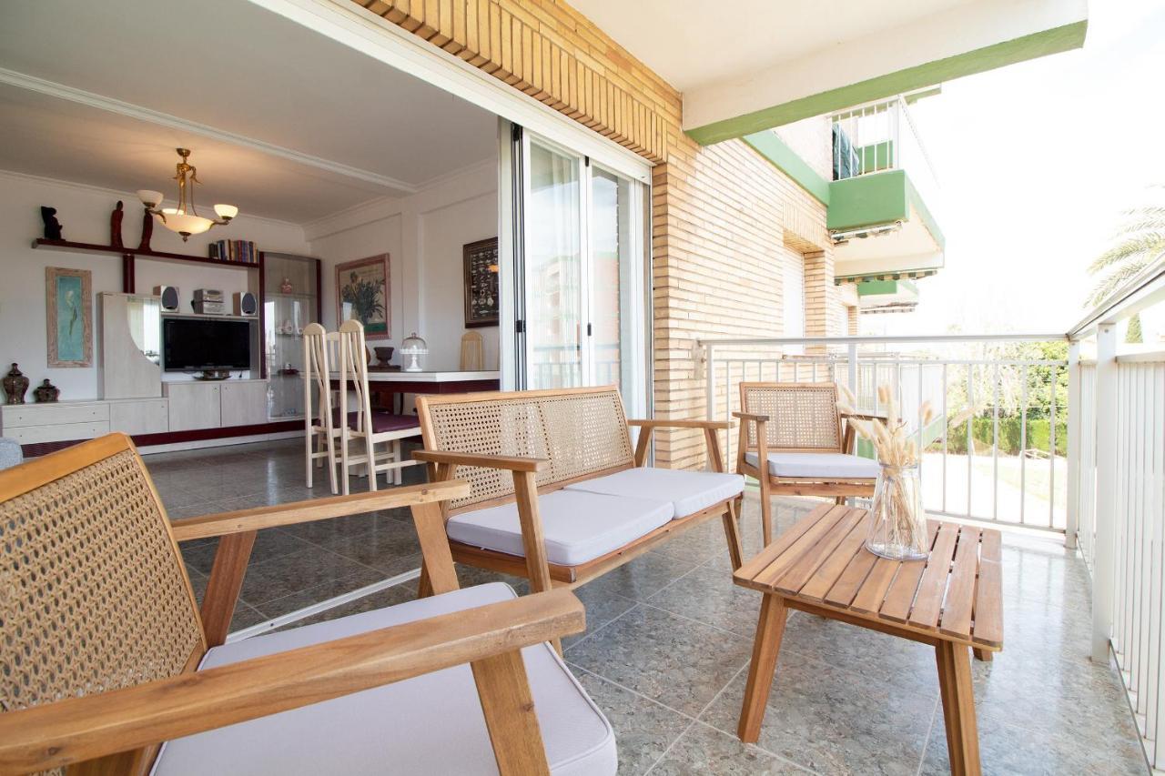 Global Properties, Apartamento Con Terraza Y Piscina A Un Paso De La Playa Canet d'En Berenguer Exteriör bild