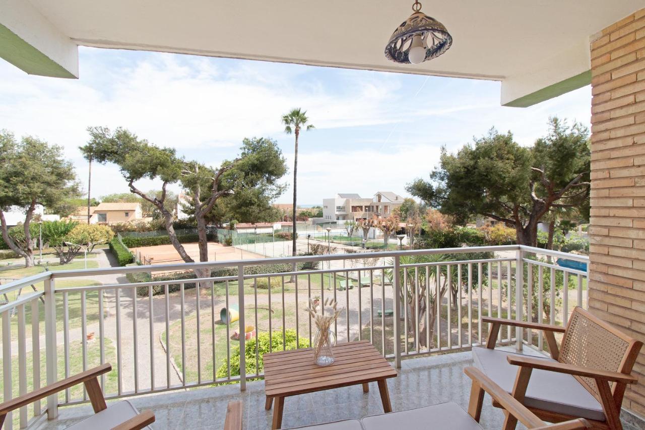 Global Properties, Apartamento Con Terraza Y Piscina A Un Paso De La Playa Canet d'En Berenguer Exteriör bild