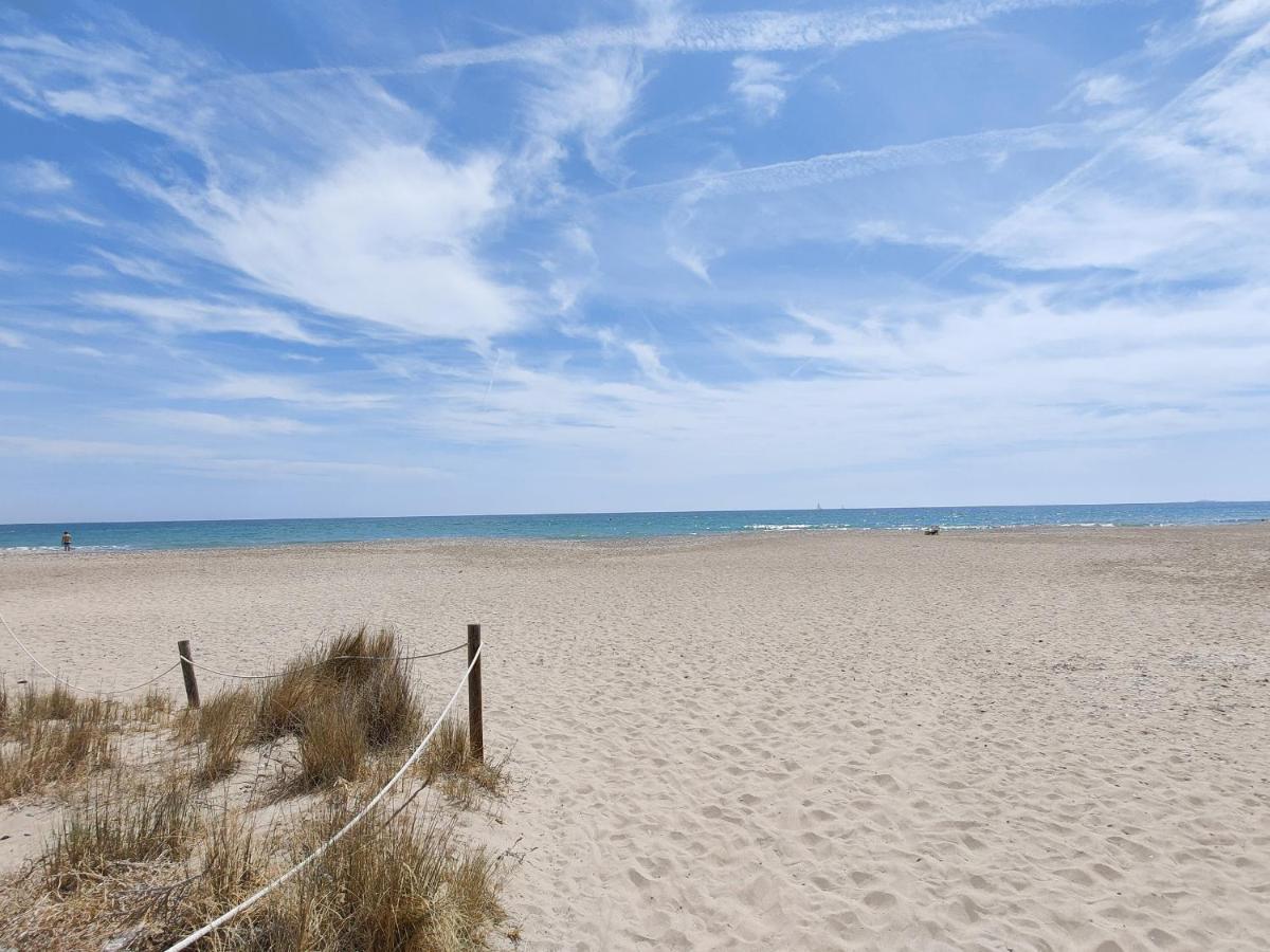 Global Properties, Apartamento Con Terraza Y Piscina A Un Paso De La Playa Canet d'En Berenguer Exteriör bild