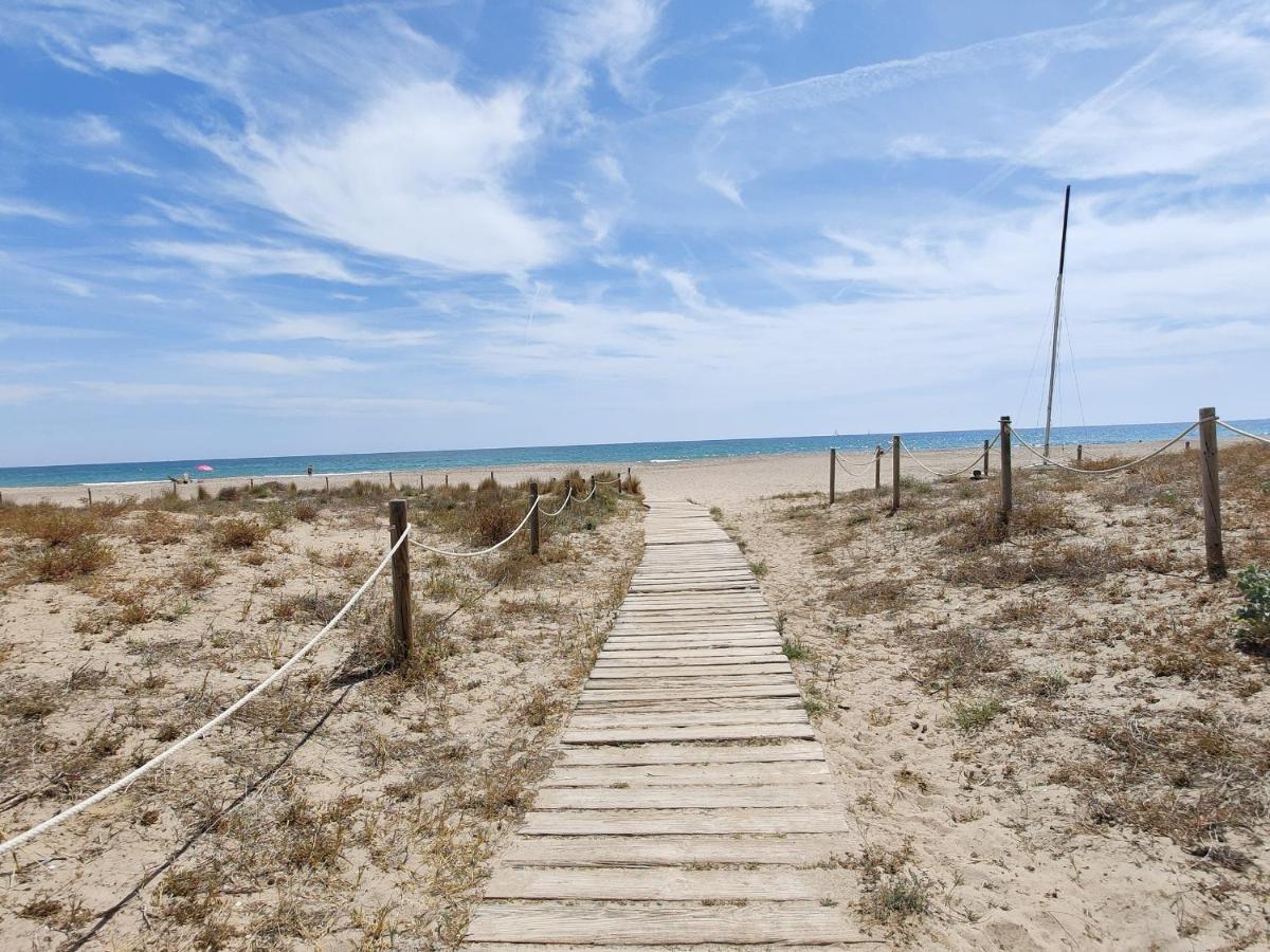Global Properties, Apartamento Con Terraza Y Piscina A Un Paso De La Playa Canet d'En Berenguer Exteriör bild
