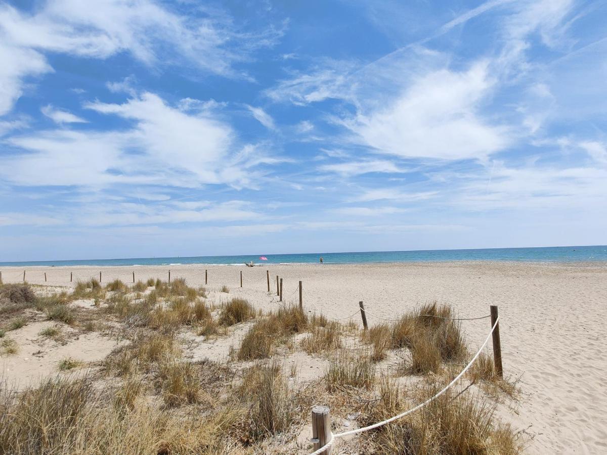 Global Properties, Apartamento Con Terraza Y Piscina A Un Paso De La Playa Canet d'En Berenguer Exteriör bild